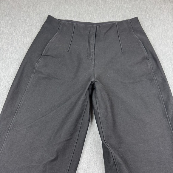 Lululemon Pants Women 8 Black Utilitech Relaxed Mid-Rise Trouser 7/8 Length - Picture 2 of 14